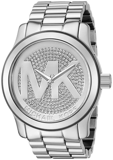 michael kors watch women silver and blue background|mk watches for women price.